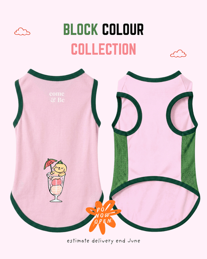 STRAWBERRY WATERMELON SWIRL COOLING SINGLET
